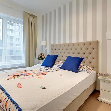 Seaside Baltica Tower With Gym, Sauna & Parking Апартаменты *