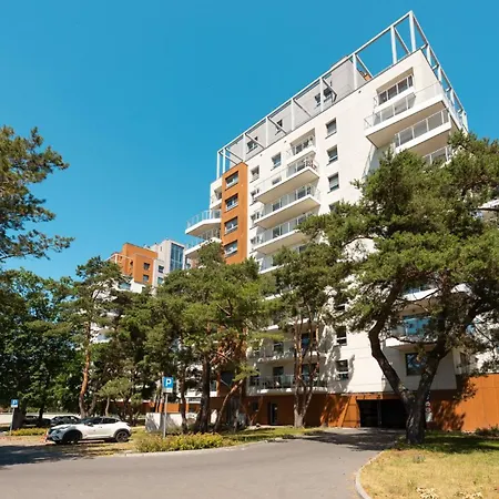Seaside Baltica Tower With Gym, Sauna & Parking
