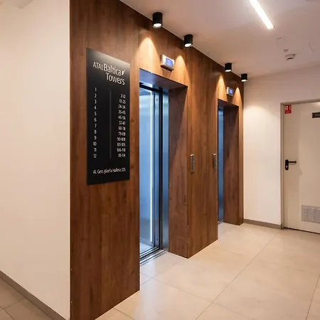 Seaside Baltica Tower With Gym, Sauna & Parking Apartmán *