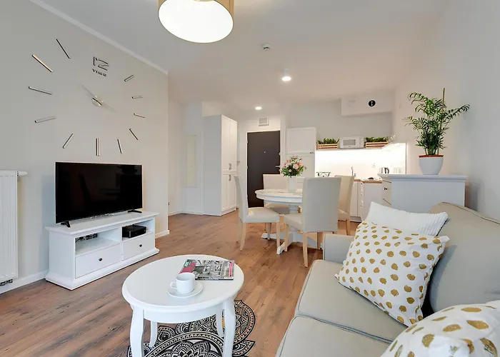 דירה Seaside Baltica Tower With Gym, Sauna & Parking