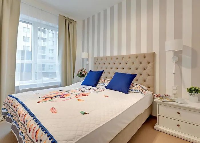 Seaside Baltica Tower With Gym, Sauna & Parking דירה *