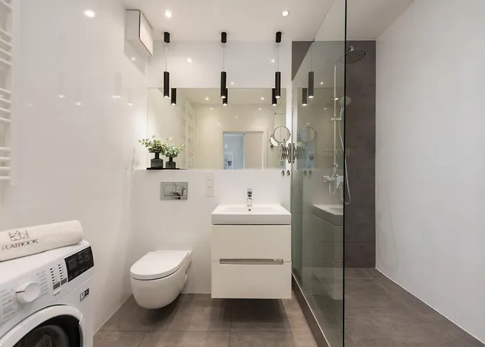 Seaside Baltica Tower With Gym, Sauna & Parking דירה גדנסק