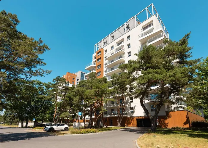 Seaside Baltica Tower With Gym, Sauna & Parking